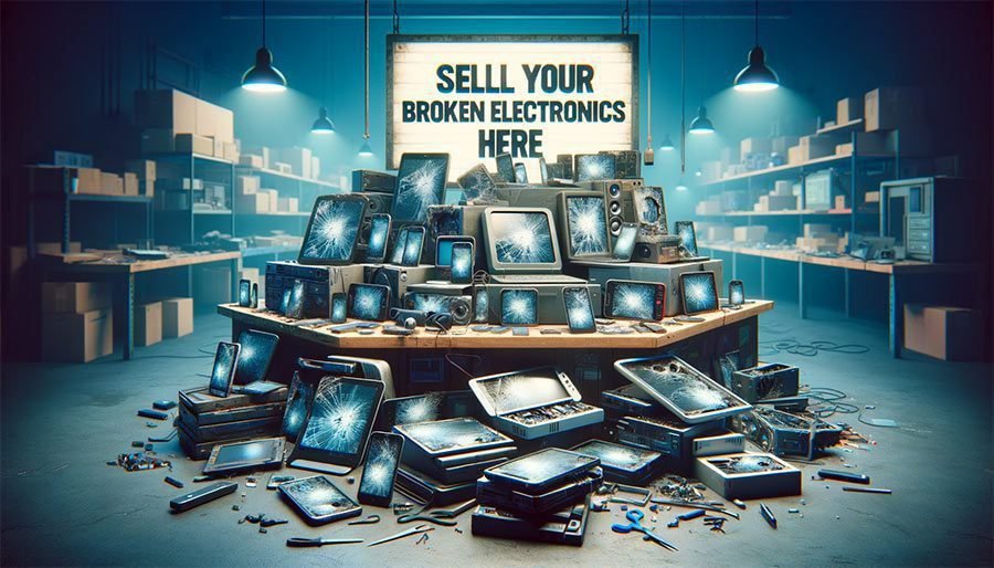Sell Broken Electronic Devices Smartphones Phone Laptop